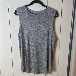 Merona Gray Women's Sleeveless Top XXL